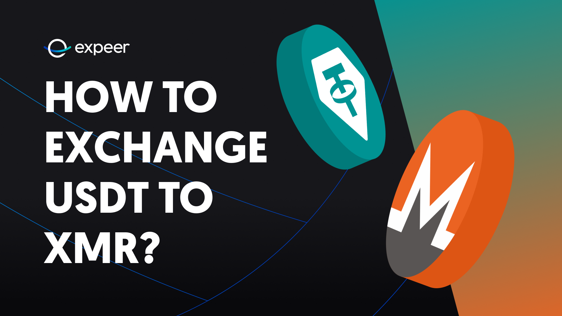 USDT to Monero exchange tutorial